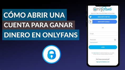 onlyfans.com crear cuenta para ganar dinero|OnlyFans: Cómo crear cuenta y ganar dinero